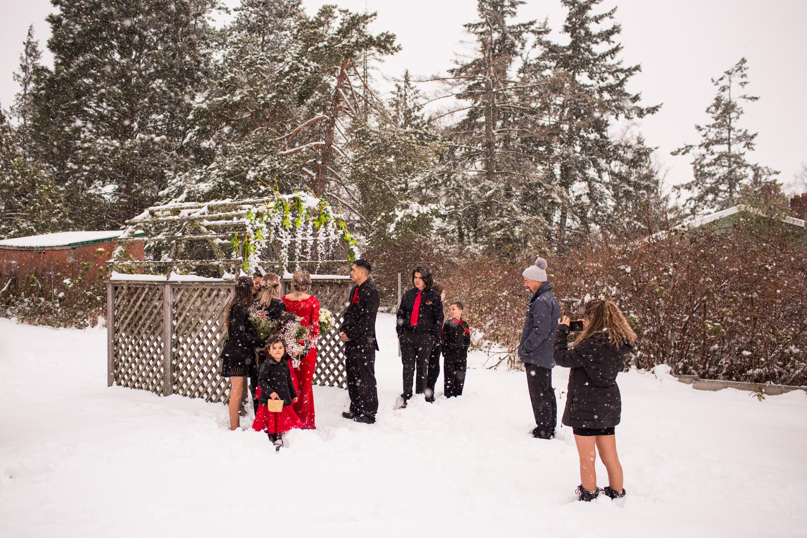 Anacortes Private Wedding Photos